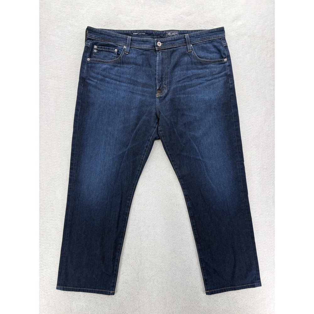 AG Adriano Goldschmied The Everett Jeans Mens 40x28 Blue Slim Straight Denim Fit